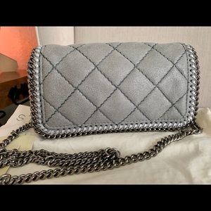 StellaMcCartney Shaggy quilted Falabella crossbody